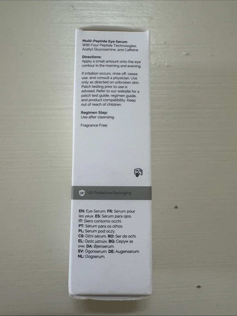 The Ordinary Multi-Peptide Eye Serum - White and Gray